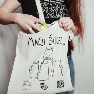 Nakupovalna vreča "Mačji Žakelj"